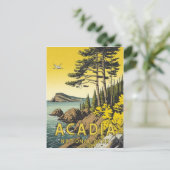 Acadia Nationalpark Postkarte (Stehend Vorderseite)
