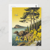 Acadia Nationalpark Postkarte (Vorne/Hinten)