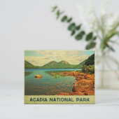 Acadia Nationalpark Postkarte (Stehend Vorderseite)
