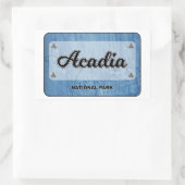 Acadia Nationalpark Rechteckiger Aufkleber (Tasche)