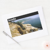 Acadia Nationalpark Rechteckiger Aufkleber (Umschlag)
