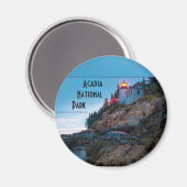 Acadia Nationalpark Souvenir Magnet (Vorderseite/Rückseite)