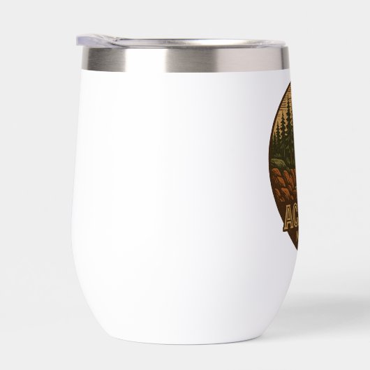 Acadia Nationalpark Stemless Wine Tumbler (Rechts)