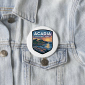 Acadia Nationalpark Sunset Abzeichen Button (Beispiel)