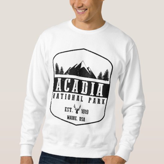 Acadia-Nationalpark Sweatshirt (Vorderseite)
