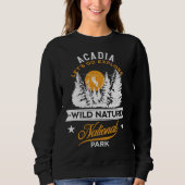 Acadia Nationalpark Sweatshirt (Vorderseite)