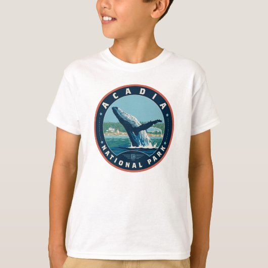 Acadia Nationalpark T-Shirt (Vorderseite)