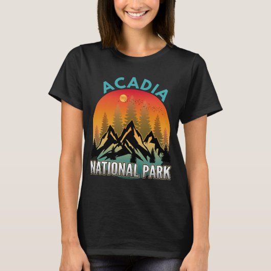 Acadia Nationalpark T-Shirt (Vorderseite)