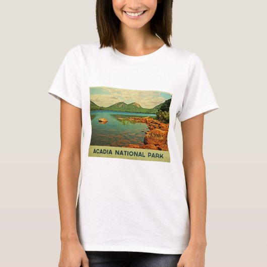 Acadia Nationalpark T-Shirt (Vorderseite)
