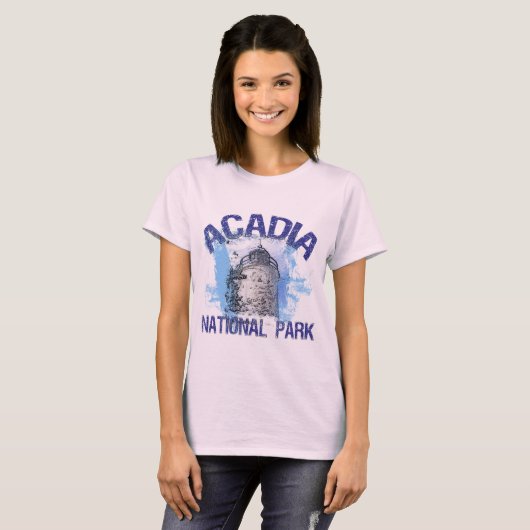 Acadia-Nationalpark T-Shirt (Vorne ganz)