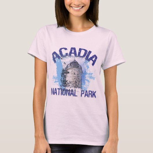 Acadia-Nationalpark T-Shirt (Vorderseite)
