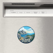 Acadia-Nationalpark USA Magnet (In Situ (Geschirrspüler))