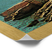 Acadia Nationalpark Vintage Poster (Ecke)