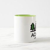 Acadia Nationalpark Zweifarbige Tasse (Mittel)
