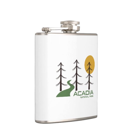 Acadia Nationalparkroute Flachmann (Rechts)