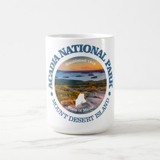 Acadia NP (Cadillac Mtn) Kaffeetasse (Mittel)