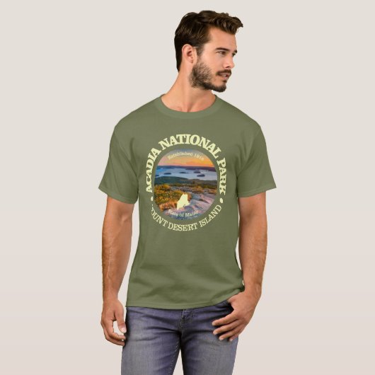 Acadia NP (Cadillac Mtn) T-Shirt (Vorne ganz)