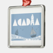 Acadia Ornament Aus Metall (Links)