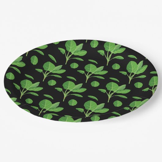 Acadia Pappteller (Schrägansicht)