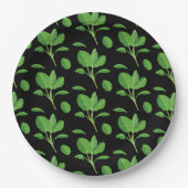 Acadia Pappteller (Vorderseite)