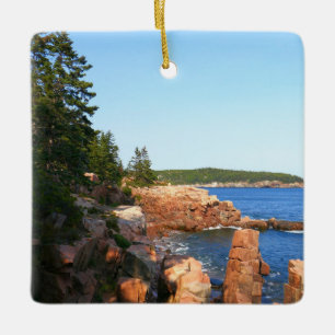 Acadia Rocky Beach in der Nähe von Thunder Hole Keramikornament