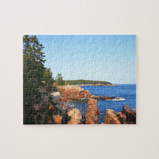 Acadia Rocky Beach in der Nähe von Thunder Hole Puzzle (Horizontal)