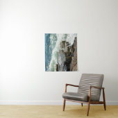 Acadia Rocky Shoreline Maine SMALL Wandteppich (Beispiel)