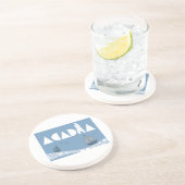 Acadia Sandstein Untersetzer (Seite)