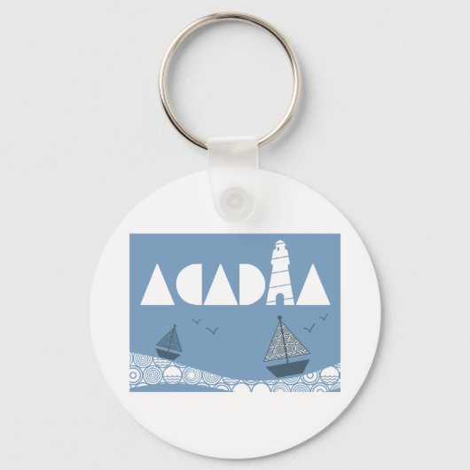 Acadia Schlüsselanhänger (Vorderseite)