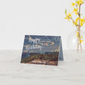 Acadia Sky Ihr Foto Inside Birthday Card Karte (Gelbe Blume)