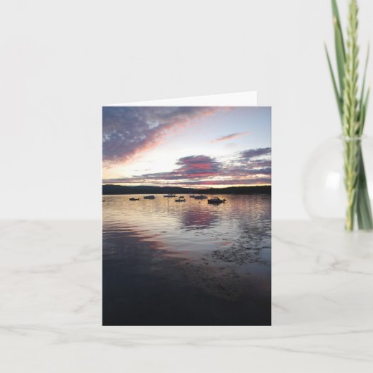 Acadia Sunrise Notecard -2 Karte (Vorderseite)