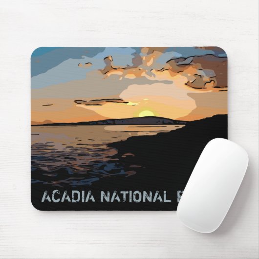 ACADIA SUNSET MOUSEPAD (Mit Mouse)