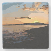 ACADIA SUNSET STEINUNTERSETZER (Vorderseite)