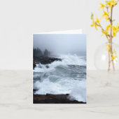 Acadia Surf Notecard - 2 Karte (Gelbe Blume)