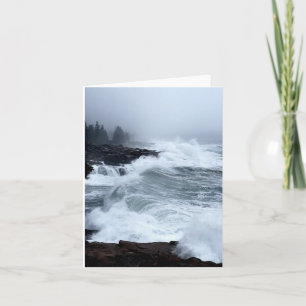 Acadia Surf Notecard - 2 Karte