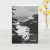 Acadia Surf Notecard - 8 Karte (Gelbe Blume)