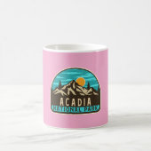 Acadia - Vintager � Geist des Abenteuers Kaffeetasse (Mittel)