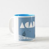 Acadia Zweifarbige Tasse (Vorderseite Links)