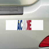 Acadian flag autoaufkleber (Auf Auto)