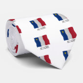 Acadian flag krawatte (Gerollt)