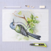 Acadian Flycatcher Bird Seidenpapier (Handwerk)