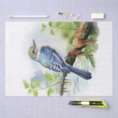 Acadian Flycatcher Bird Seidenpapier (Handwerk)