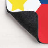 Acadiana Cajun Flagge Mousepad (Ecke)