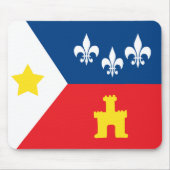Acadiana Cajun Flagge Mousepad (Vorne)