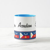 Acadiana Cajun Flagge Tasse (Zentrum)