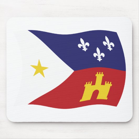 Acadiana Flag-Mauspad Mousepad (Vorne)