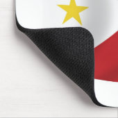Acadiana Flag Mousepad (Ecke)