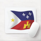 Acadiana Flag Mousepad (Mit Mouse)
