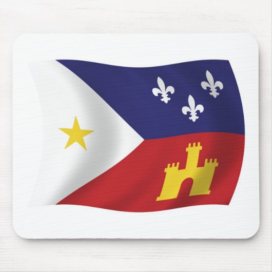 Acadiana Flag Mousepad (Vorne)