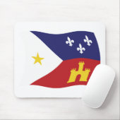 Acadiana Flag Mousepad (Mit Mouse)